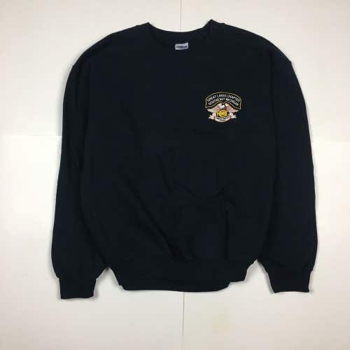 Harley Owners Group Great Lakes Chapter Southeast Michigan Crewneck Sweatshirt M