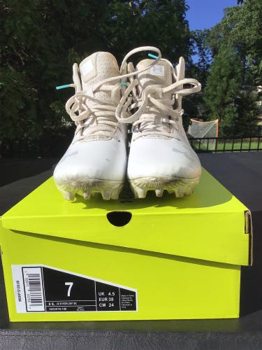 White Women's Molded Cleats Under Armour Highlight