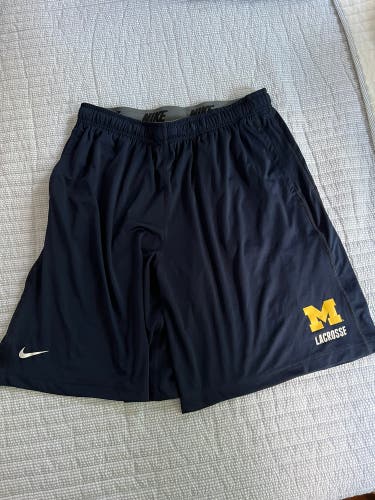 Nike Michigan Lacrosse Shorts