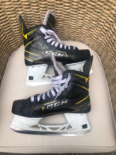 Senior Used CCM Super Tacks 9370 Hockey Skates Regular Width Size 7.5
