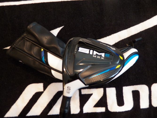 LEFT HAND 2021 TAYLORMADE SIM2 MAX 5-WOOD 18* VENTUS REGULAR