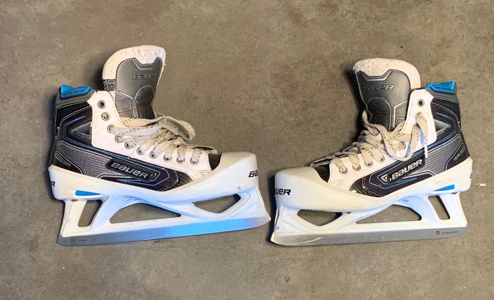 Bauer Reactor 9000 Hockey Goalie Skates Regular Width Size 10