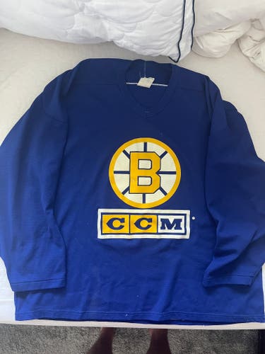 Vintage Boston Bruins CCM Practice Jersey, XL