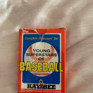 1986 maybe topps young super stars if baseball set
