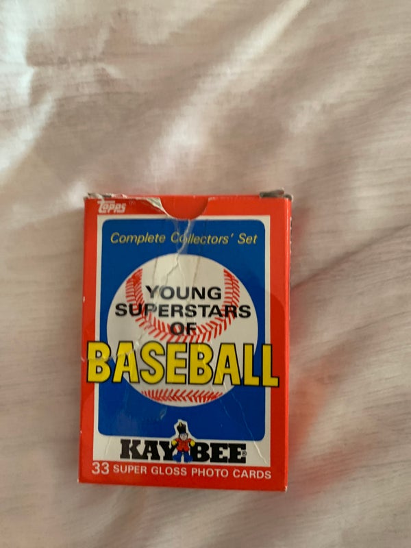1986 maybe topps young super stars if baseball set
