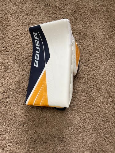 Bauer Ultrasonic Blocker White- Navy- Sport Gold