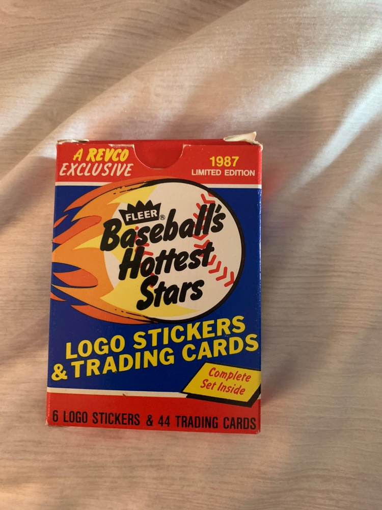 1985 Woolworth topps all time record holders set