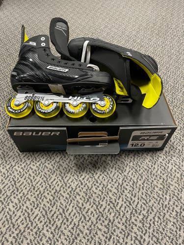 Bauer RS size 12 regular width roller hockey skate