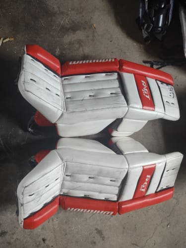 Used 30" Warrior Ritual GT Goalie Leg Pads