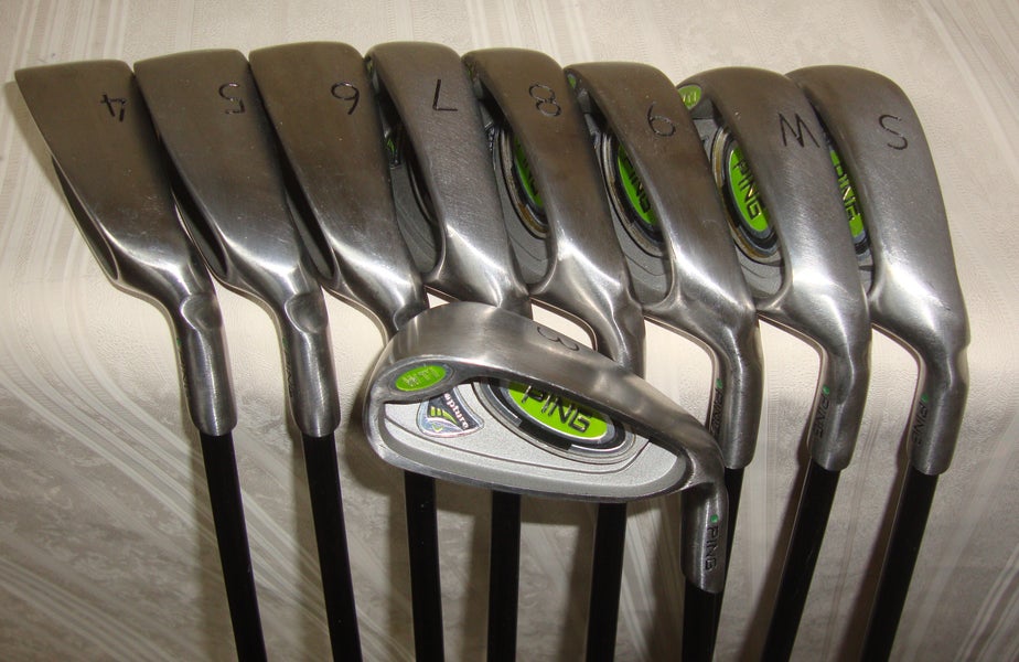 Ping Rapture Green Dot 3-9 +W, S (9 Club Set) TFC570D Regular Flex RH Ping Grips