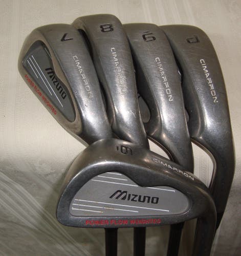 Mizuno Cimarron Golf Clubs RH Graphite Optimum Trajectory High Performance 6-9 P