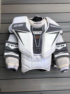 Used Large CCM Extreme Flex Shield II Goalie Chest Protector Pro Stock