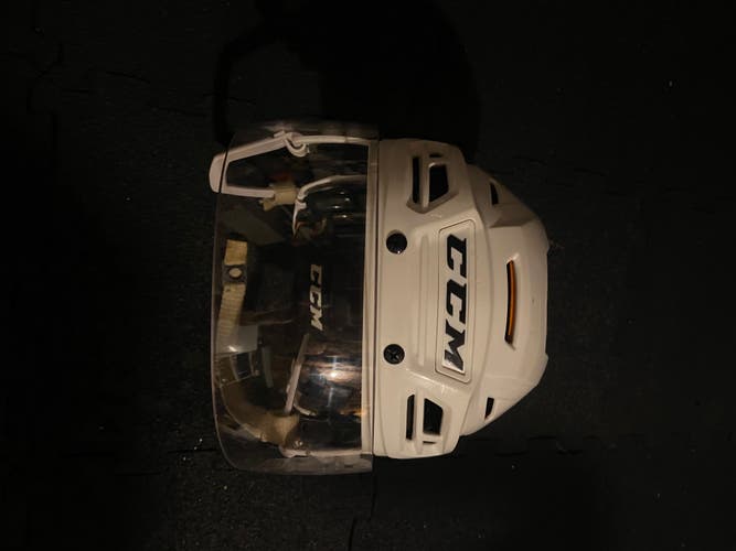 Used Medium CCM Vector V10 Helmet Pro Stock