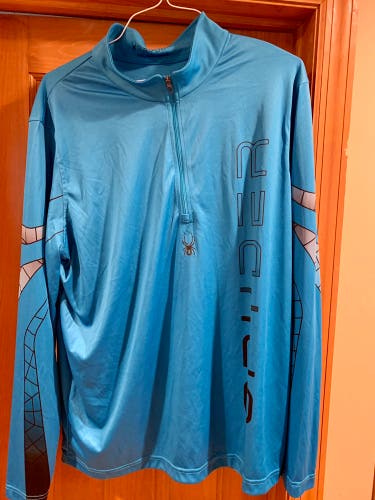 Blue Spyder Ski Shirt Adult XXL