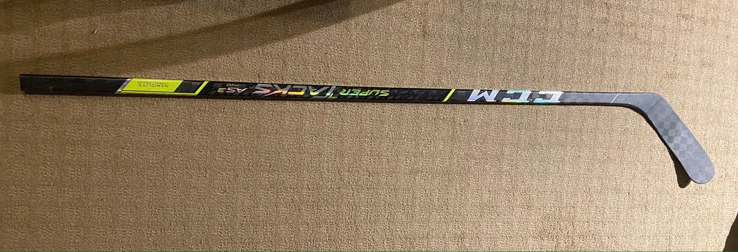 Senior Used Right Handed CCM Super Tacks AS3 Pro Hockey Stick P92 Pro Stock