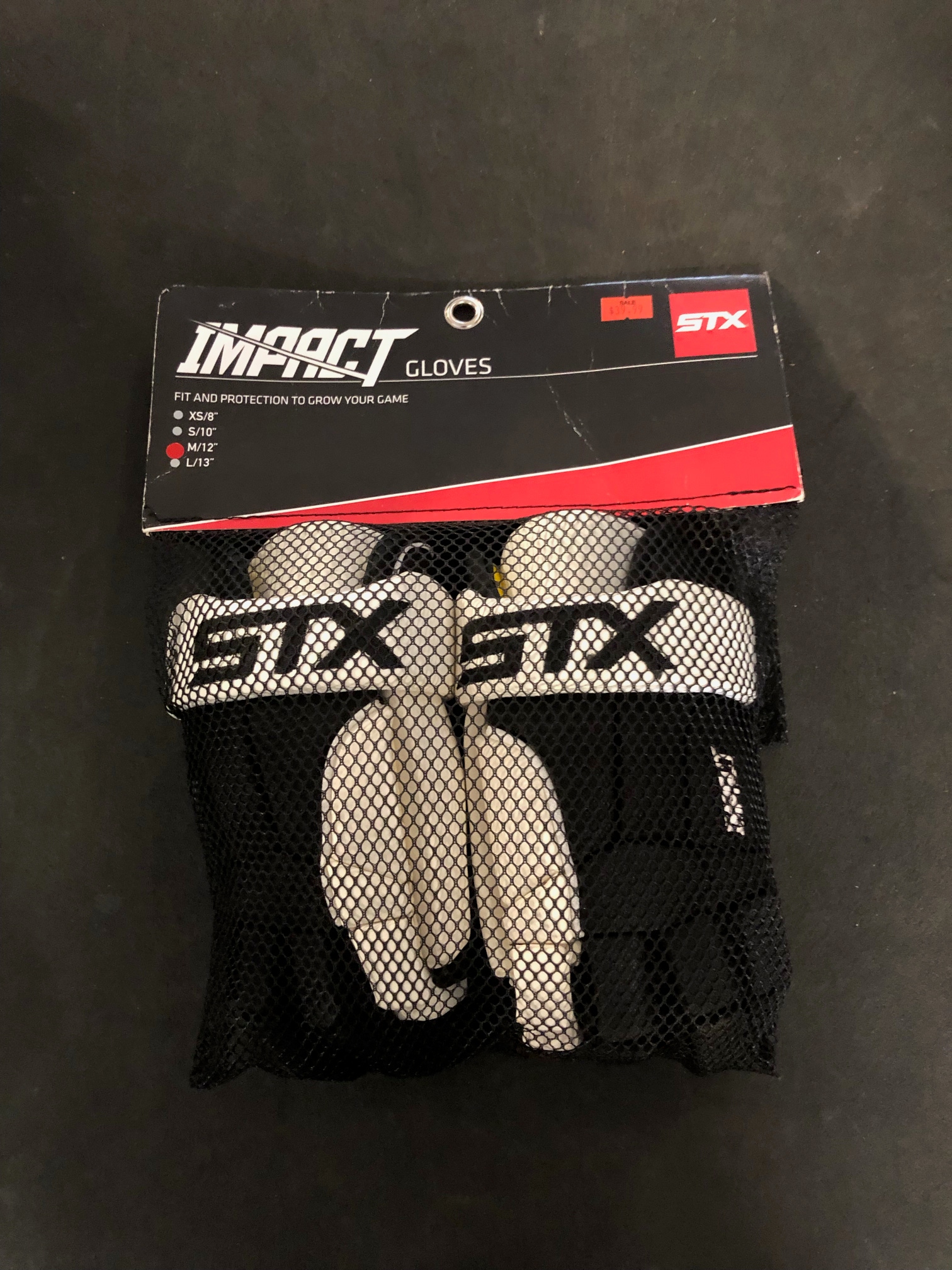 New Player's STX Impact Lacrosse Gloves 12"
