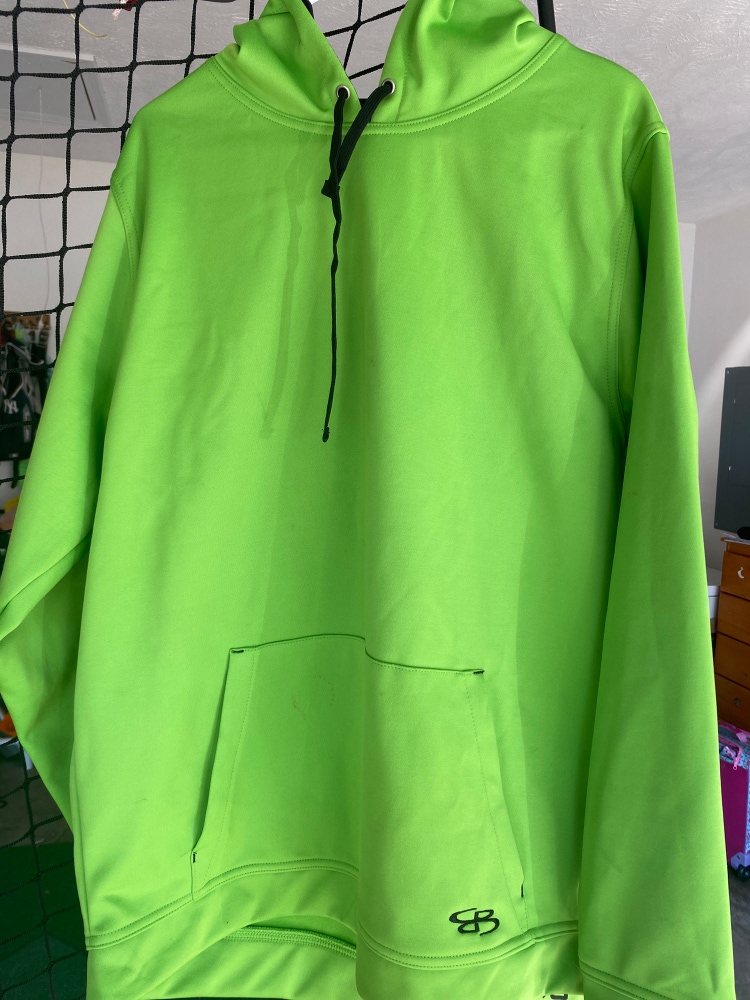 Green Used Large Boombah Sweatshirt
