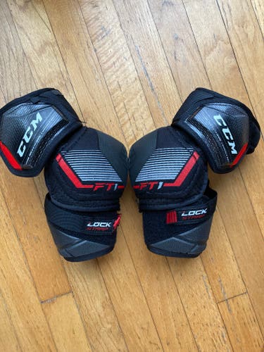 Used Large CCM JetSpeed FT1 Elbow Pads