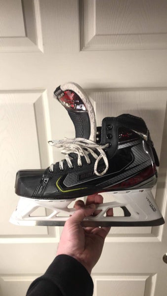 Used Bauer Regular Width Pro Stock Size 11.5 Vapor 2X Pro Hockey Goalie Skates