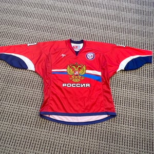 Authentic Team Russia size 38 #11 Red Jersey