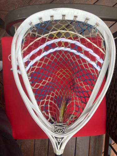 White Nemesis 2 Strung with Colorado Flag Mesh