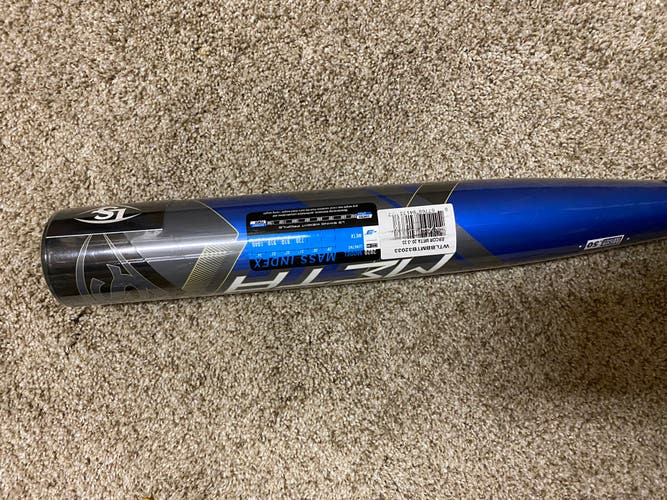 NEW IN WRAPPER!! Louisville Slugger Meta 2020 Composite (-3) 30 oz 33" Meta Bat