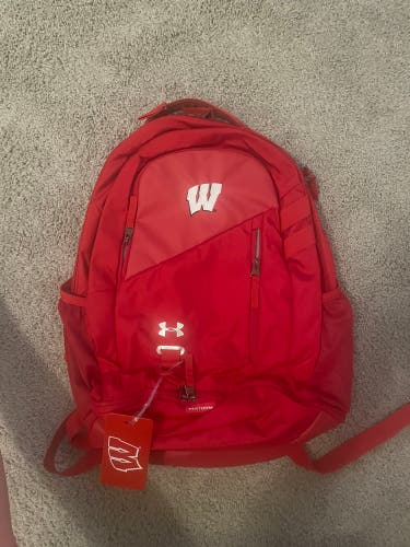 University of Wisconsin-Madison Red Backpack