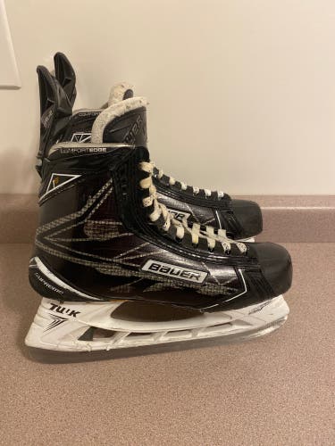 Used Bauer Regular Width Pro Stock Size 9 Supreme 1S Hockey Skates