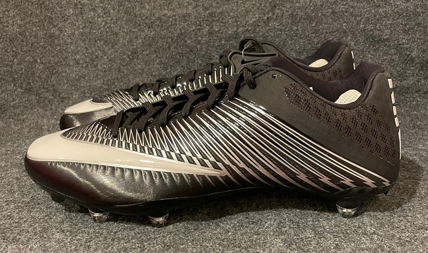 Men’s Nike Vapor Speed 2 D CF Football Cleats Black 847096-010 Size 14