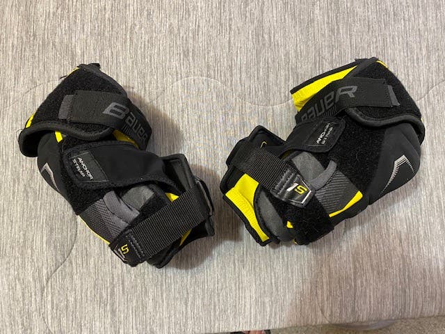 Used Large Bauer Supreme 1S Elbow Pads