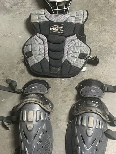 Used Rawlings Velo 2.0 Catcher's Set