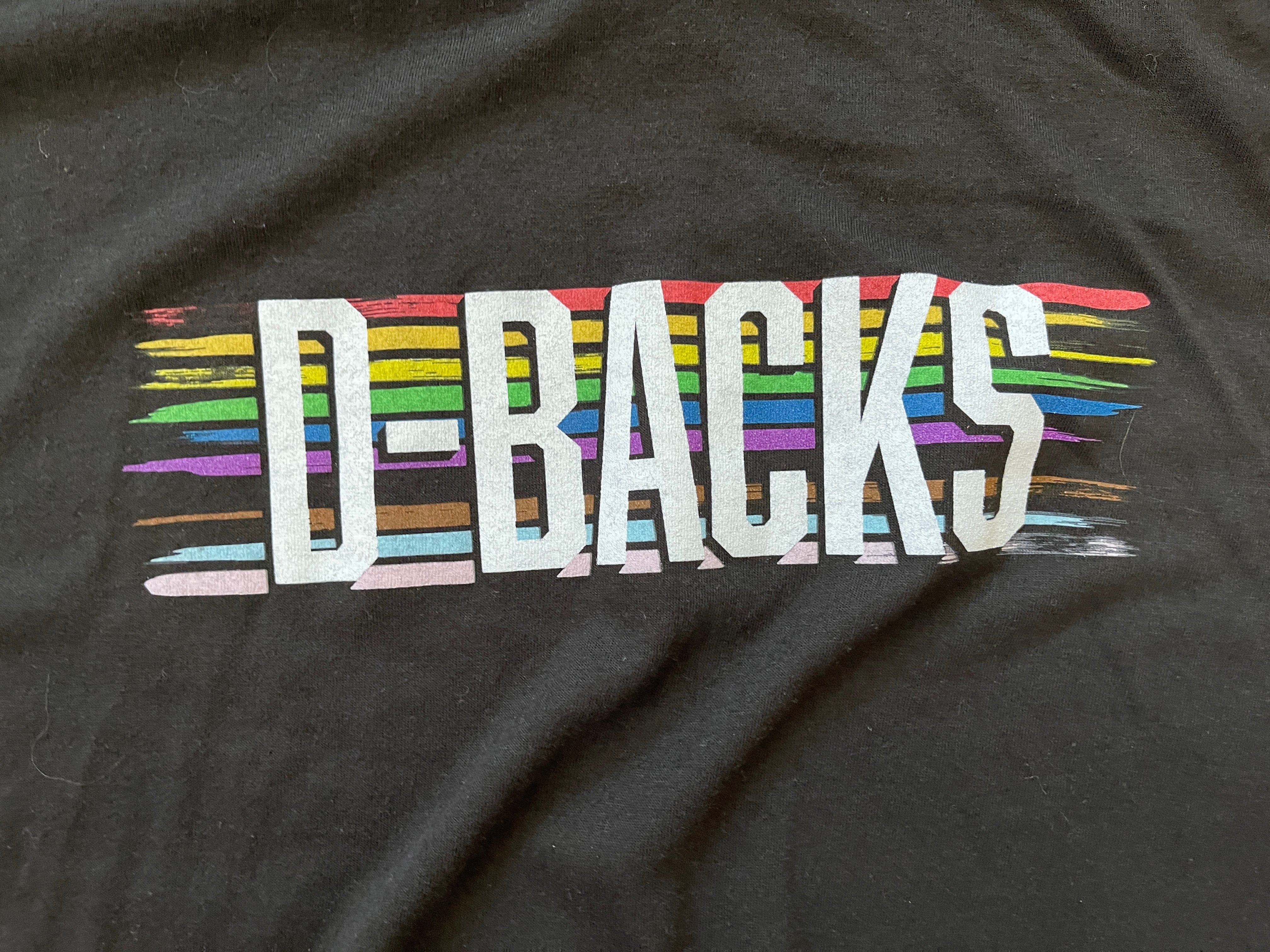 Diamondbacks Pride Unisex T-Shirt Dbacks LGBTQ Size No Tag Looks Like A  Large