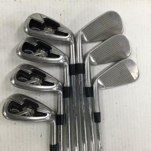 Used Callaway X 22 Tour 4i-pw Stiff Flex Steel Shaft Iron Sets