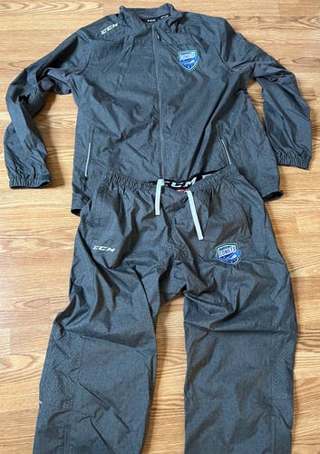 Gray New XL CCM Jacket/pants