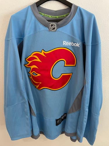 Calgary Flames Reebok Edge Practice Jersey
