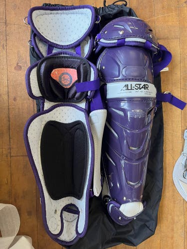 All-Star Classic Pro Purple Leg Guards
