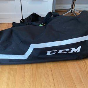 Used Regular Goalie Pants, chest, sticks and bag