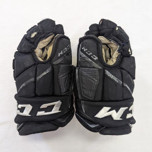 Used CCM Jetspeed FT1 Gloves 13"  - Black - AHL (1037B)