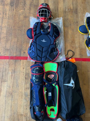 All Star System 7 Catcher's Set