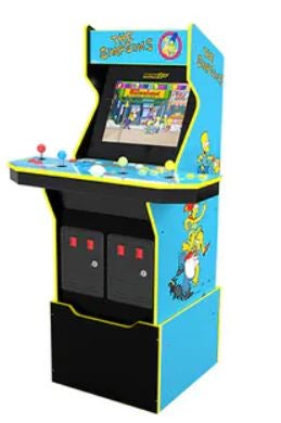 New Arcade 1UP THE SIMPSONS LIVE 4 PLAYER ARCADE