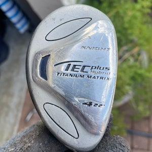 Golf club hybrid Knight tecplus n4 / 22 deg