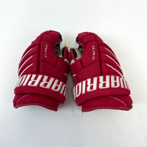 Used Red Warrior QX Pro Hockey Gloves | 14" | #X270