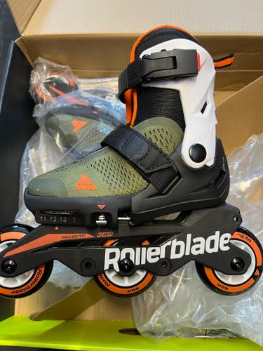 New Rollerblade Microblade Free 3WD Inline Skates - Junior 11-1