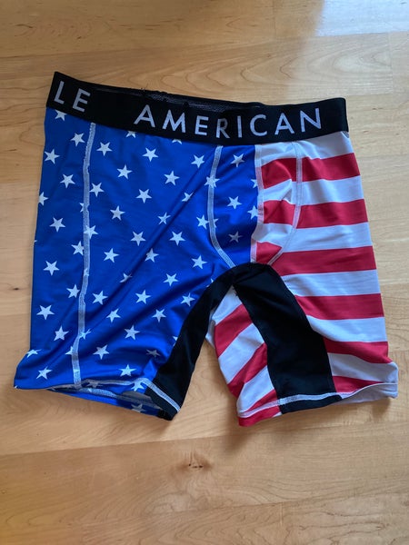 American Eagle American Flag compression underwear
