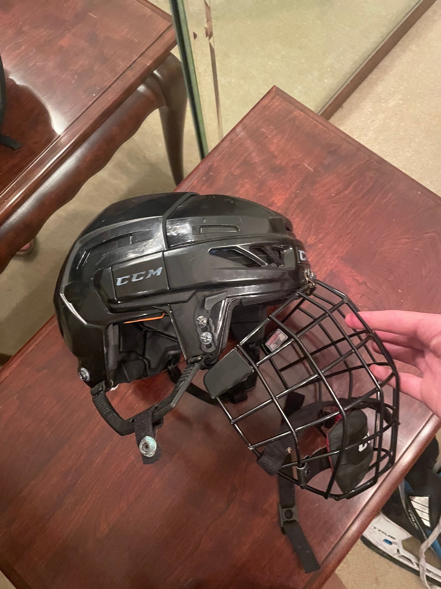 Details about   CCM FL90 Medium Hockey Helmet 