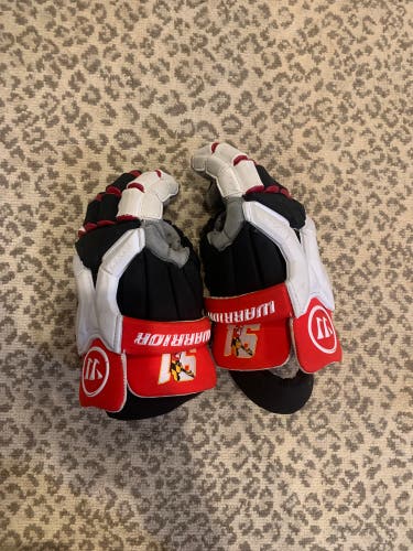 Used Player's Warrior 12" Burn Pro Lacrosse Gloves