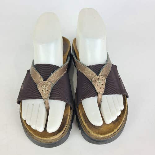 NAOT Orbit Womens Thong Flip Flp Slide Sandals Wedge Size: 37 / 6
