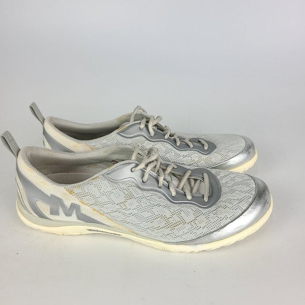 Merrell Shine Breeze Sneakers Silver Walking J53174 Womens 7.5 | SidelineSwap