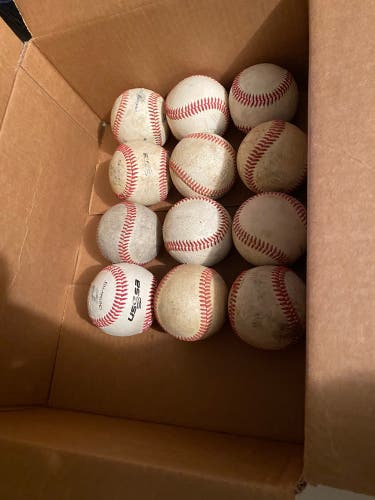Baseballs 24 Pack (1 Dozen) Baseballs Used Good/Fair