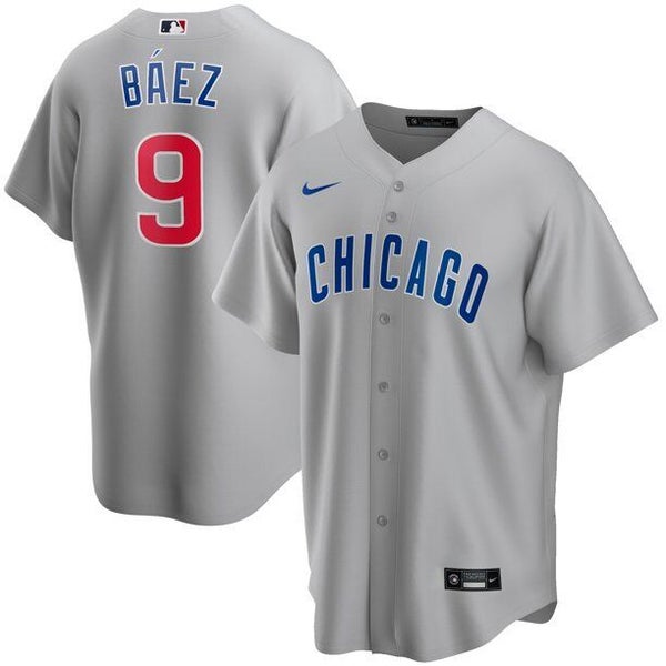 Nike's Men's Chicago Cubs Javier Baez Player Jersey XXL White  T770EJWHEJ7B09